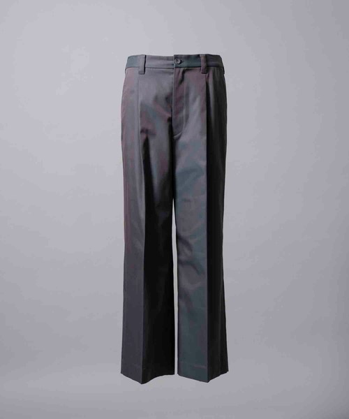 MAISON SPECIAL（メゾンスペシャル）の「《UNISEX》120/2/2 Suvin Cotton Gabardine Prime-Wide One Tuck Pants/スビンコットンギャバジンプライムワイドワンタックパンツ【MAISON SPECIAL/メゾンスペシャル】（その他パンツ・メンズ・ブルー/チャコールグレー/ブラック/ダークブルー・0/1/2）」の15枚目の写真