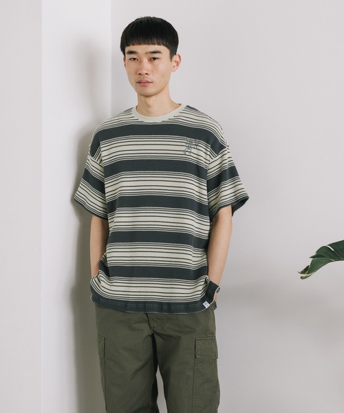 FACETASM/ファセッタズム WAFFLE KNIT TEE 半袖Tシャツ（Tシャツ