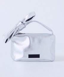 HELOYSE | RIBBON POUCH METALLIC(ハンドバッグ)