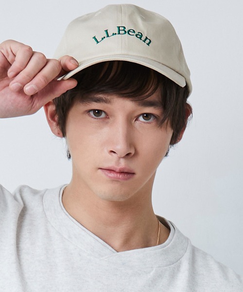 L.L.Bean（エルエルビーン）の「オーガニック・ツイル・ディープ・クラウン・キャップ（キャップ・メンズ・ネイビー/ベージュ/オフホワイト/ブラック・LARGE）」の3枚目の写真