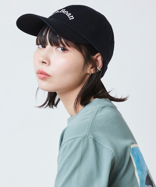 L.L.Bean（エルエルビーン）の「オーガニック・ツイル・ディープ・クラウン・キャップ（キャップ・メンズ・ネイビー/ベージュ/オフホワイト/ブラック・LARGE）」の9枚目の写真