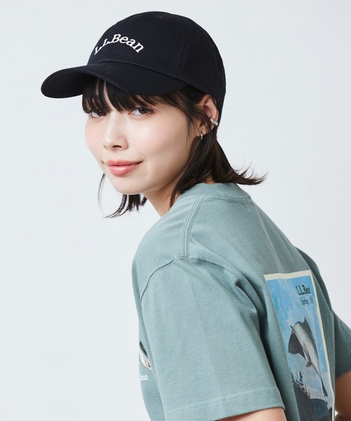 L.L.Bean（エルエルビーン）の「オーガニック・ツイル・ディープ・クラウン・キャップ（キャップ・メンズ・ネイビー/ベージュ/オフホワイト/ブラック・LARGE）」の11枚目の写真