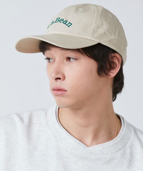 L.L.Bean（エルエルビーン）の「オーガニック・ツイル・ディープ・クラウン・キャップ（キャップ・メンズ・ネイビー/ベージュ/オフホワイト/ブラック・LARGE）」の14枚目の写真