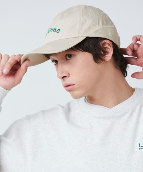 L.L.Bean（エルエルビーン）の「オーガニック・ツイル・ディープ・クラウン・キャップ（キャップ・メンズ・ネイビー/ベージュ/オフホワイト/ブラック・LARGE）」の16枚目の写真