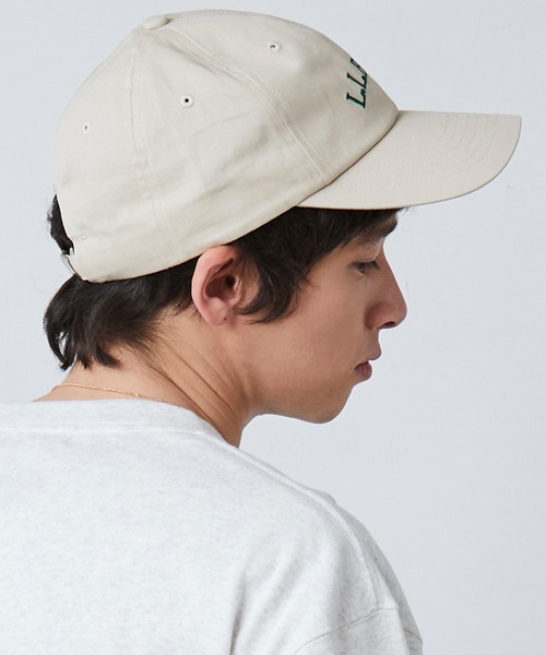 L.L.Bean（エルエルビーン）の「オーガニック・ツイル・ディープ・クラウン・キャップ（キャップ・メンズ・ネイビー/ベージュ/オフホワイト/ブラック・LARGE）」の17枚目の写真