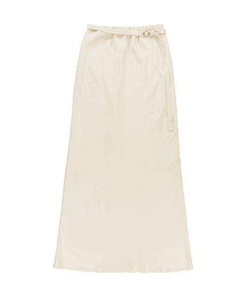 ALEXIA STAM（アリシアスタン）の「Satin Skirt /サテンスカート（スカート・レディース・ブラック/アイボリー・M/S）」の15枚目の写真