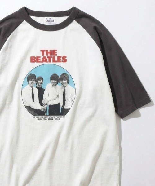 2026SS The Beatles/ビートルズ オーバーサイズ ラグラン ツアーフォト