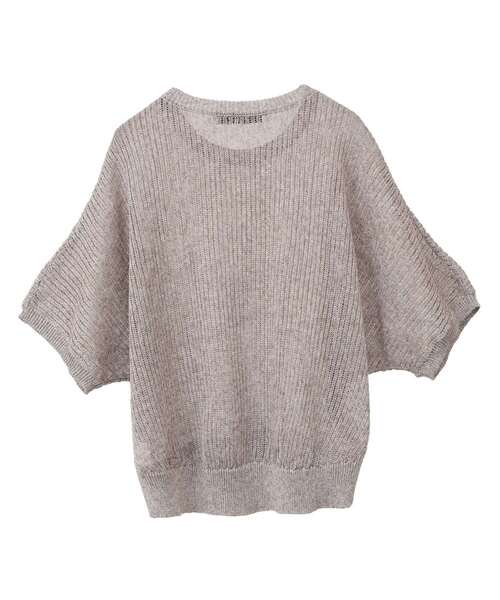 ❤️新作タグ付き　1.9万円　ラッフルし刺繍半袖ニット　ダズリン　イング　ティアラ トイプードルニットカーディガン（82136401） | Rose