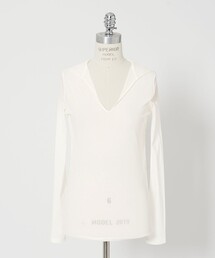 週末値下げ conte/チュール カシュクールプルオーバー/コンテ conte（コンテ）の「＜conte＞チュール カシュクールプルオーバー（T