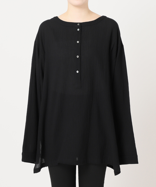 ソフトガーゼ2WAYビッグプルオーバー（シャツ/ブラウス）｜JOURNAL