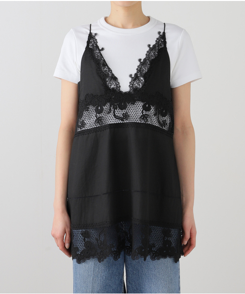 追加2》ケミカルレースキャミ（シャツ/ブラウス）｜journal standard L