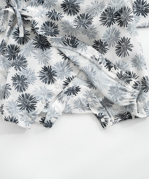 pairmanon(ペアマノン)の「【リンクコーデ】【ベビー】甚平 ロンパース(その他ベビーウェア・キッズ・ブラック系その他/アイボリー/ブラック系その他2/パープル/ブルー系その他/ミント・80/70)」の21枚目の写真