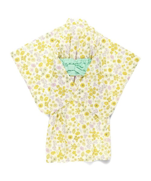 BRANSHES(ブランシェス)の「【キッズ】2way セパレート浴衣(浴衣・キッズ・ブラック/イエロー/オフホワイト/レッド・L/M/S)」の22枚目の写真