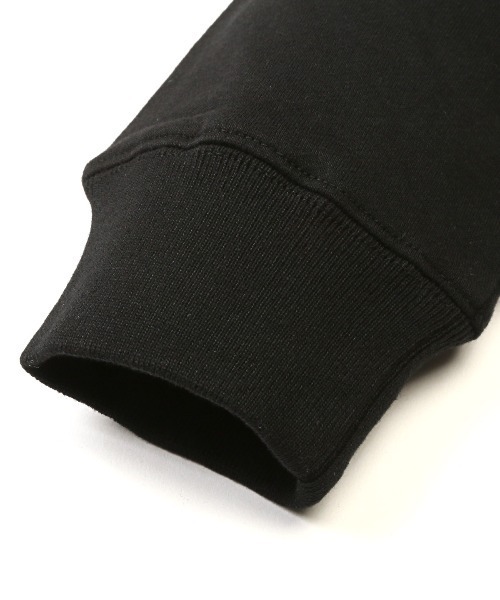LUXSTYLE(ラグスタイル)の「カレッジロゴプリントスウェットパーカー(パーカー・メンズ・杢グレー/ブラック・M/L/XL)」の19枚目の写真