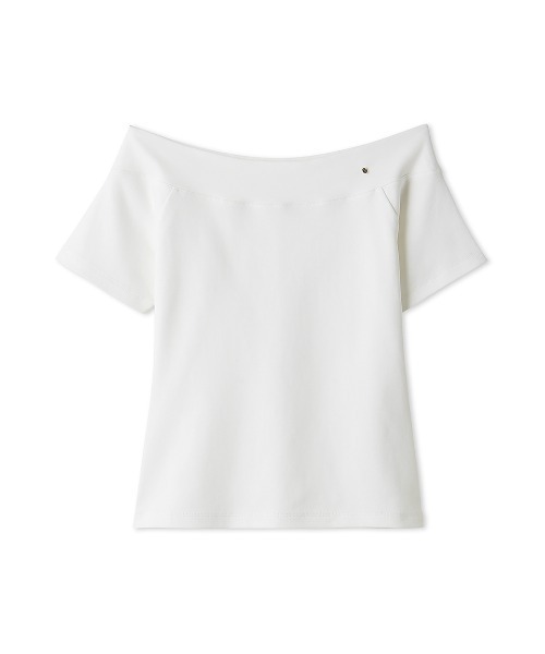 セール】オフショルダーカットソー／ウォッシャブル（Tシャツ