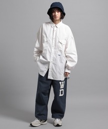 ワイドスウェットパンツ