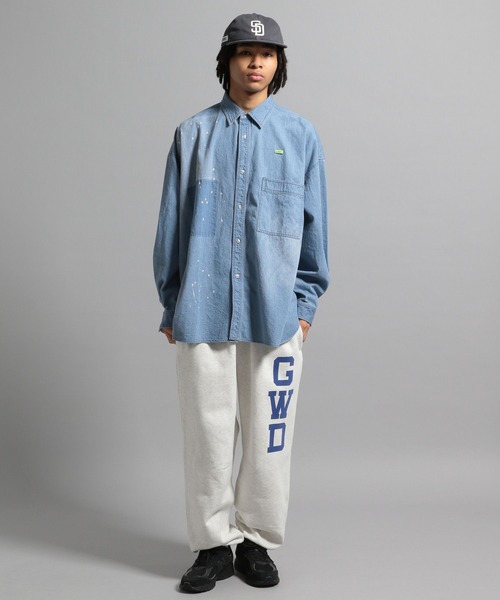 GEORGE'S(ジョージズ)の「ワイドスウェットパンツ(その他パンツ・メンズ・その他1/ブルー系その他・LARGE/MEDIUM/SMALL)」の17枚目の写真