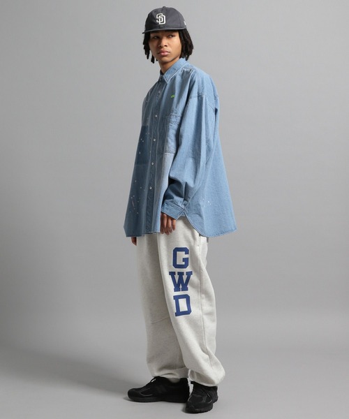 GEORGE'S(ジョージズ)の「ワイドスウェットパンツ(その他パンツ・メンズ・その他1/ブルー系その他・LARGE/MEDIUM/SMALL)」の18枚目の写真