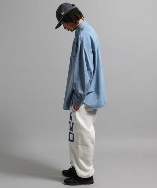 GEORGE'S(ジョージズ)の「ワイドスウェットパンツ(その他パンツ・メンズ・その他1/ブルー系その他・LARGE/MEDIUM/SMALL)」の19枚目の写真