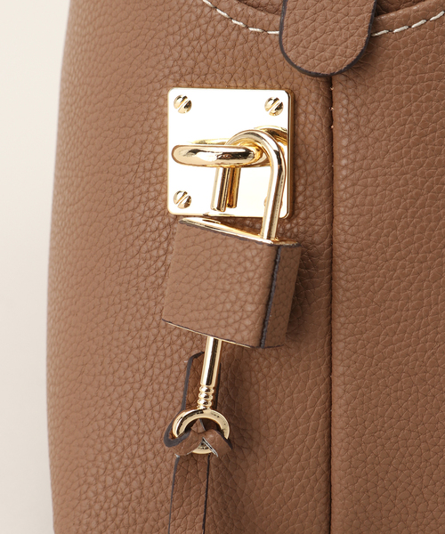 Spick & Span（スピックアンドスパン）の「《WEB限定追加3》mica della valle / ミカデラヴァッレ Katia SO-0079S（ボストンバッグ・レディース・グレー/ブラック/ベージュ系その他・FREE）」の20枚目の写真