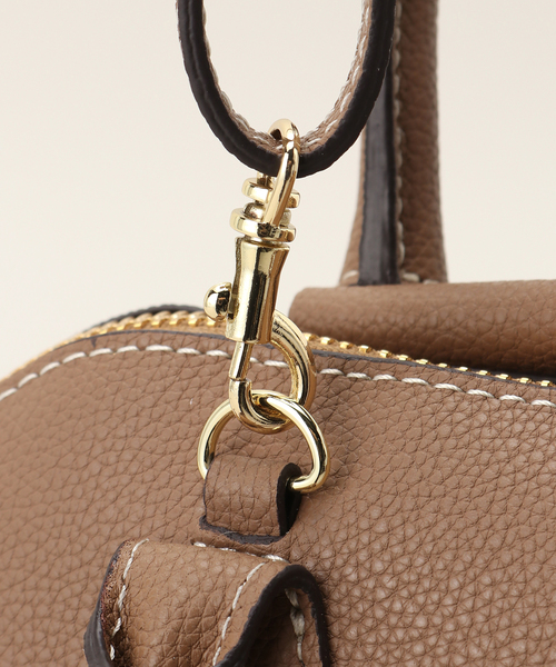 Spick & Span（スピックアンドスパン）の「《WEB限定追加3》mica della valle / ミカデラヴァッレ Katia SO-0079S（ボストンバッグ・レディース・グレー/ブラック/ベージュ系その他・FREE）」の19枚目の写真