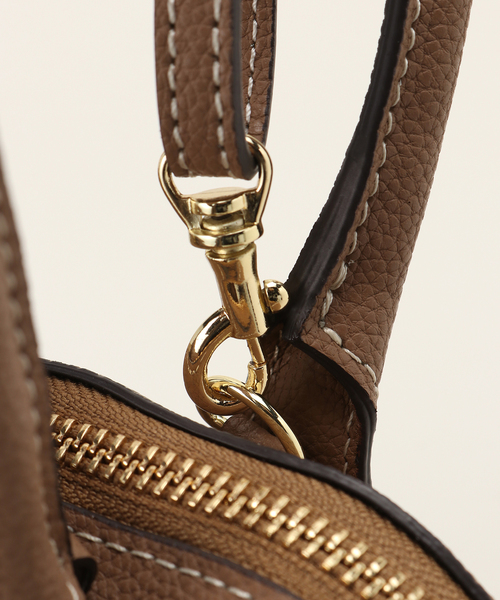 Spick & Span（スピックアンドスパン）の「《WEB限定追加3》mica della valle / ミカデラヴァッレ Katia SO-0079S（ボストンバッグ・レディース・グレー/ブラック/ベージュ系その他・FREE）」の18枚目の写真