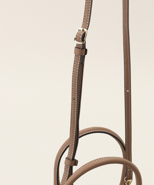 Spick & Span（スピックアンドスパン）の「《WEB限定追加3》mica della valle / ミカデラヴァッレ Katia SO-0079S（ボストンバッグ・レディース・グレー/ブラック/ベージュ系その他・FREE）」の17枚目の写真