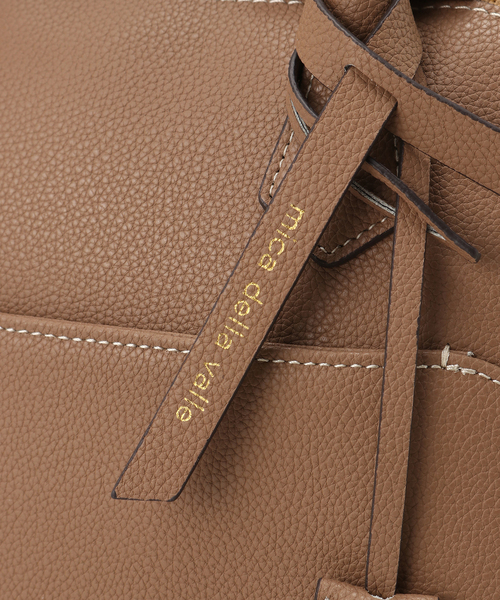 Spick & Span（スピックアンドスパン）の「《WEB限定追加3》mica della valle / ミカデラヴァッレ Katia SO-0079S（ボストンバッグ・レディース・グレー/ブラック/ベージュ系その他・FREE）」の15枚目の写真