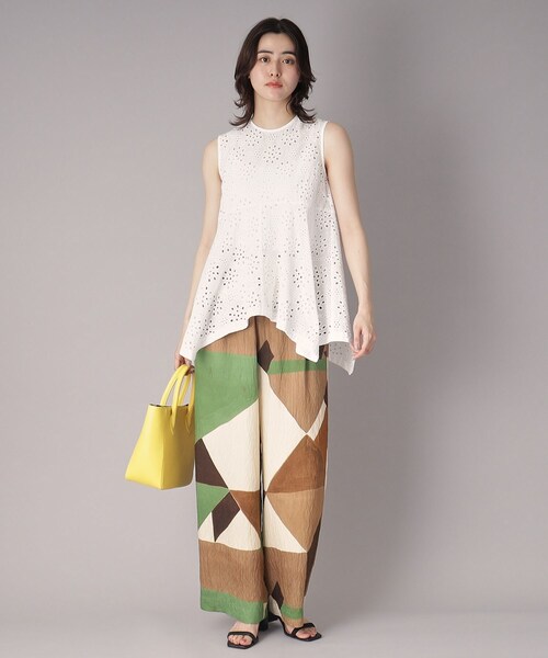 DRESSTERIOR（ドレステリア）の「【コットン100％/洗える】カットワークレースブラウス（シャツ/ブラウス・レディース・ブラック/ホワイト・36/38/40）」の18枚目の写真