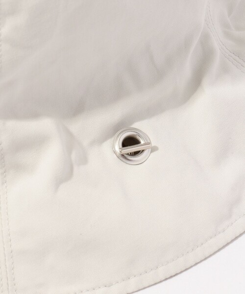 KIJIMA TAKAYUKI（キジマ　タカユキ）の「KIJIMA TAKAYUKI ORGANIC COTTON TULIP（ハット・レディース・ブラック/ライトグレー・1）」の6枚目の写真