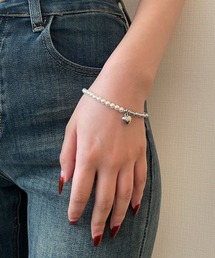 FOREVER 21 | パール風ハートブレスレット(ブレスレット)