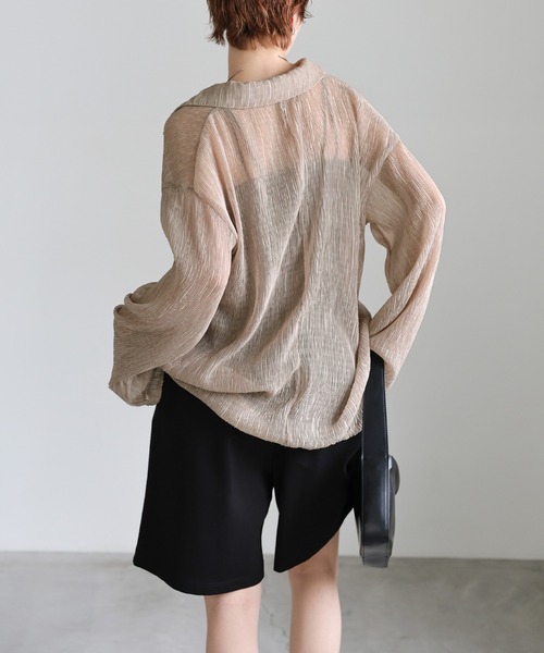 楊柳シフォンブラウス（シャツ/ブラウス）｜select MOCA（セレクトモカ