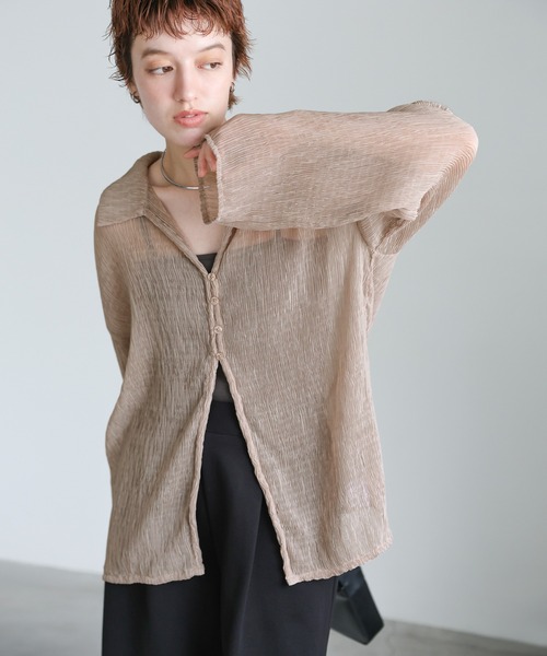 楊柳シフォンブラウス（シャツ/ブラウス）｜select MOCA（セレクトモカ