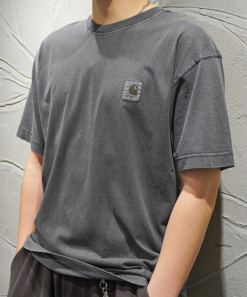 CarharttWIP カーハート ネルソン Tシャツ グレー M Carhartt WIP tシャツ S/S NELSON T-SHIRT（カーハートワーク