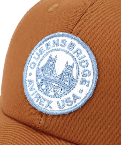 CIRCLE LOGO CAP 'QUEENS BRIDGE'/サークルロゴキャップ