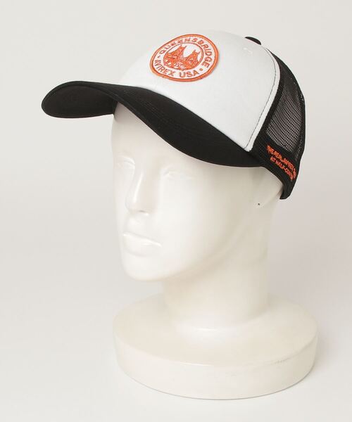 国内発送【AVIREX】CIRCLE LOGO CAP / QUEENS BRIDGE CIRCLE LOGO CAP 'QUEENS BRIDGE'/サークルロゴキャップ