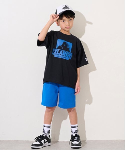 XLARGE KIDS（エクストララージキッズ）の「OGゴリラメッシュキャップ（キャップ・キッズ・レッド/ホワイト・S(48-52cm)/52-56cm）」の3枚目の写真