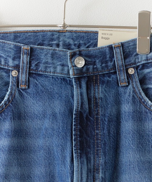 Calvin Klein（カルバン・クライン）の「Calvin Klein/カルバンクライン BAGGY FADED CK BLUE JEAN ジーンズ バギーデニム（デニムパンツ・メンズ・インディゴブルー・28/30/32）」の8枚目の写真