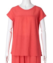 KID BLUE | キッドブルー -２５サマークレープ -半袖トップス -KRBN373 -kidblue(Tシャツ/カットソー)