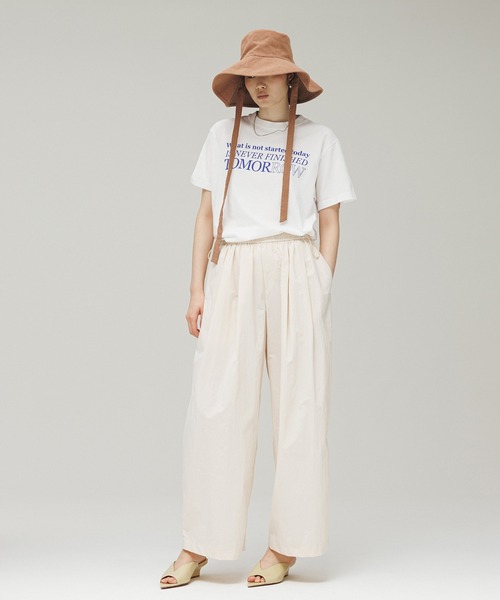 ADAM ET ROPE'(アダムエロペ)の「【LACK OF COLOUR(ラックオブカラー)】Summer Bucket(ハット・レディース・ブラウン・M)」の3枚目の写真