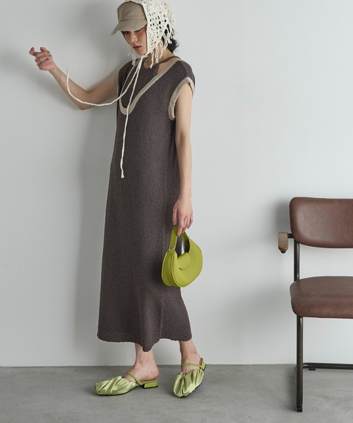 THE YOn(ザヨン)の「ポーチセットハーフムーンショルダーバッグ(ショルダーバッグ・レディース・イエロー/ブラック/グリーン・FREE)」の19枚目の写真