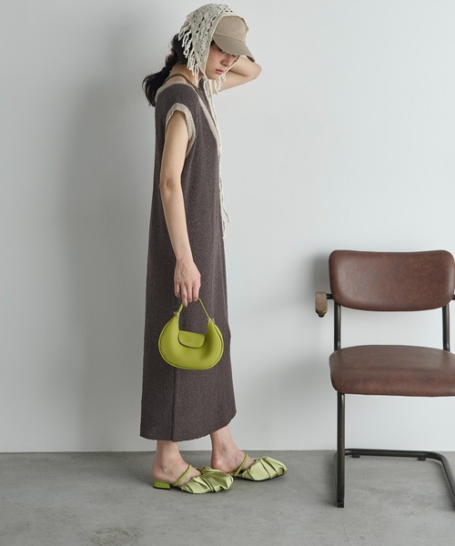 THE YOn(ザヨン)の「ポーチセットハーフムーンショルダーバッグ(ショルダーバッグ・レディース・イエロー/ブラック/グリーン・FREE)」の20枚目の写真