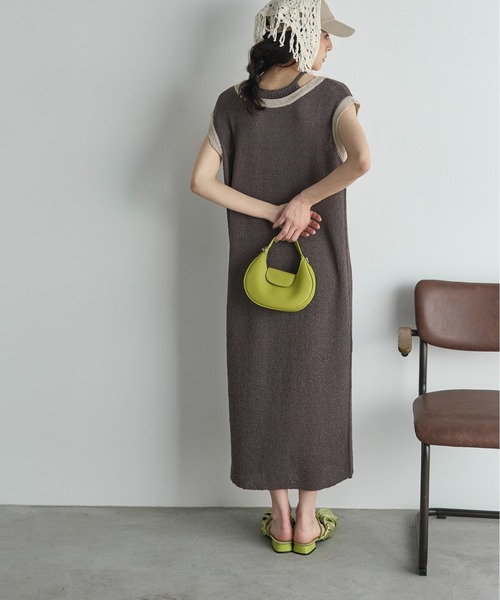 THE YOn(ザヨン)の「ポーチセットハーフムーンショルダーバッグ(ショルダーバッグ・レディース・イエロー/ブラック/グリーン・FREE)」の21枚目の写真