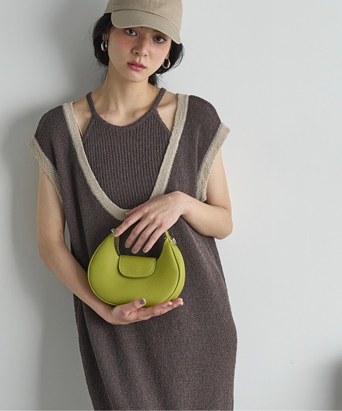 THE YOn(ザヨン)の「ポーチセットハーフムーンショルダーバッグ(ショルダーバッグ・レディース・イエロー/ブラック/グリーン・FREE)」の17枚目の写真