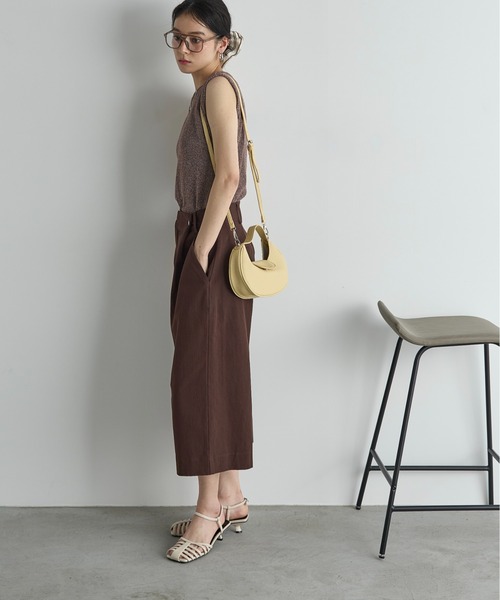 【最終値下げ】Naptime. ハーフムーンBAG ラバーキーホルダーセット シュリンクハーフムーンバッグ（ショルダーバッグ） | THE SHOP