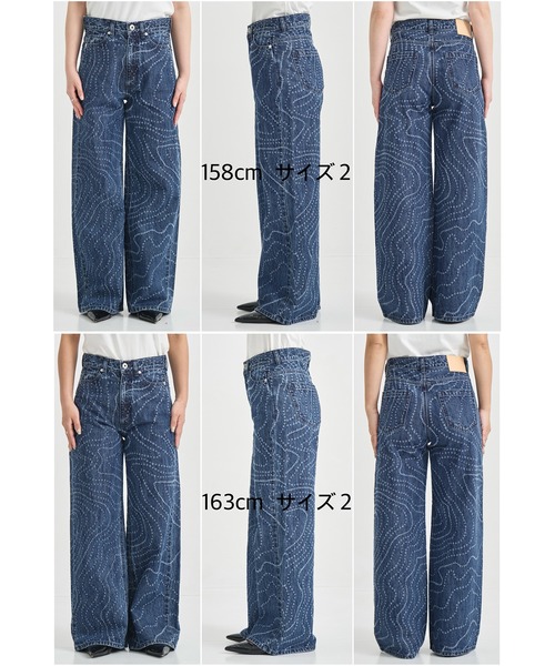 パンツ PUBLIC TOKYO DENIM COLORWIDE PUBLIC TOKYO（パブリックトウキョウ）の「PUBLIC DENIM COLOUR