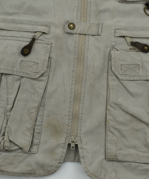 LABORATORY R(ラボラトリーアール)の「【ヴィンテージ古着】90's Eddie Bauer アウトドア ベスト(ベスト・メンズ・カーキ・MEDIUM)」の13枚目の写真