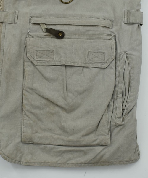 LABORATORY R(ラボラトリーアール)の「【ヴィンテージ古着】90's Eddie Bauer アウトドア ベスト(ベスト・メンズ・カーキ・MEDIUM)」の12枚目の写真