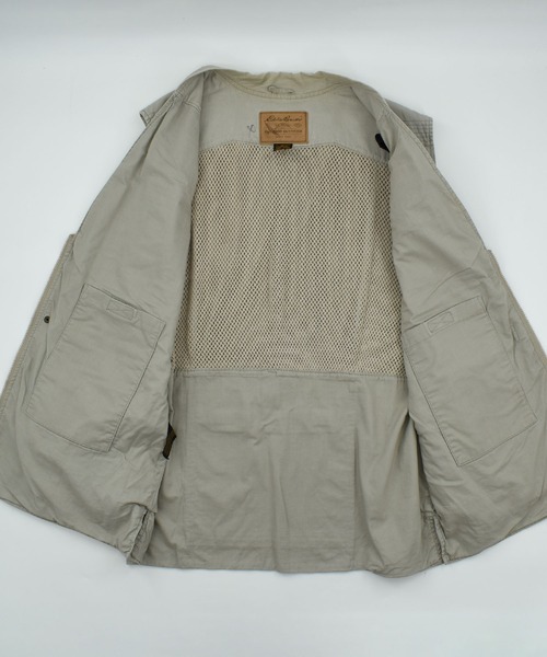 LABORATORY R(ラボラトリーアール)の「【ヴィンテージ古着】90's Eddie Bauer アウトドア ベスト(ベスト・メンズ・カーキ・MEDIUM)」の8枚目の写真