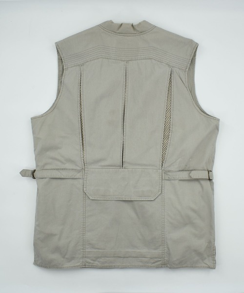 LABORATORY R(ラボラトリーアール)の「【ヴィンテージ古着】90's Eddie Bauer アウトドア ベスト(ベスト・メンズ・カーキ・MEDIUM)」の4枚目の写真